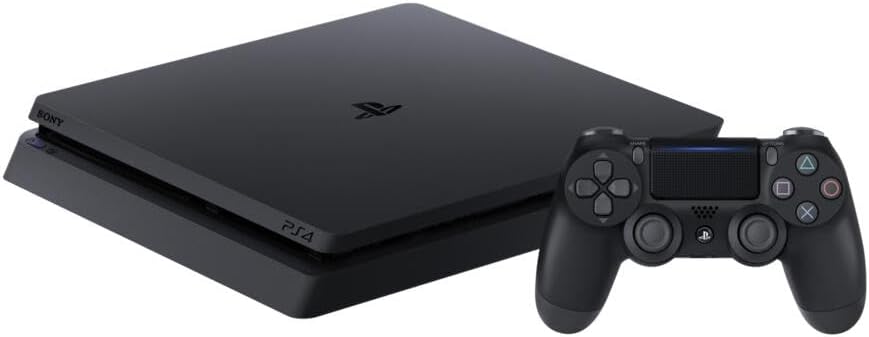Sony PlayStation 4 Slim Console (500GB) - (Unboxed) [Serviced] [1-Year Warranty] (Pre-owned)