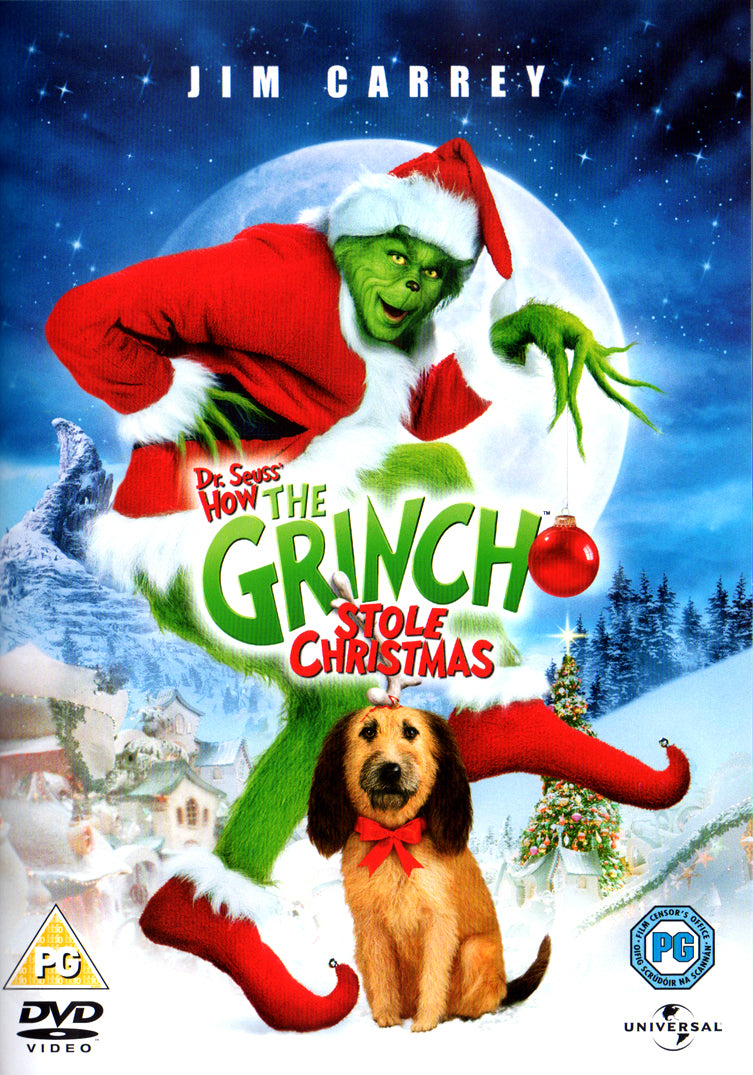 Dr.Seuss' How The Grinch Stole Christmas (2000) (DVD Movie) (Pre-owned)
