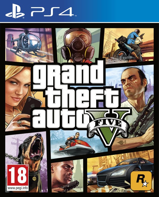 Grand Theft Auto V (GTA 5) (PS4) (Pre-owned)