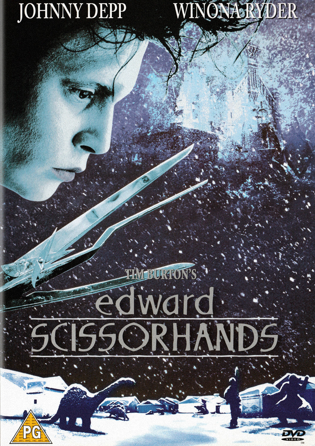 Edward Scissorhands (1990) (DVD Movie) (Pre-owned)
