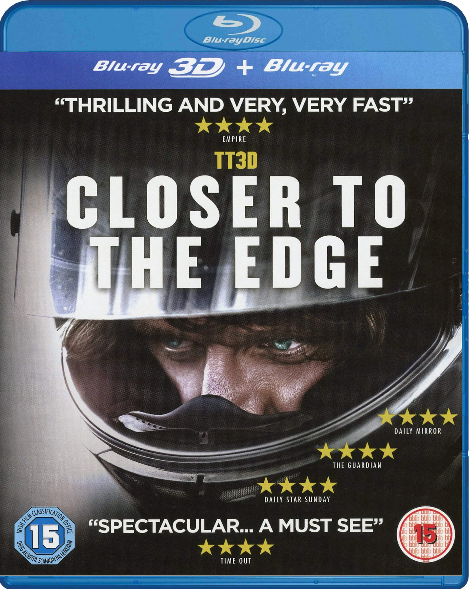 TT3D: Closer to the Edge 3D +2D (2011) (Blu-Ray Movie) (Pre-owned)