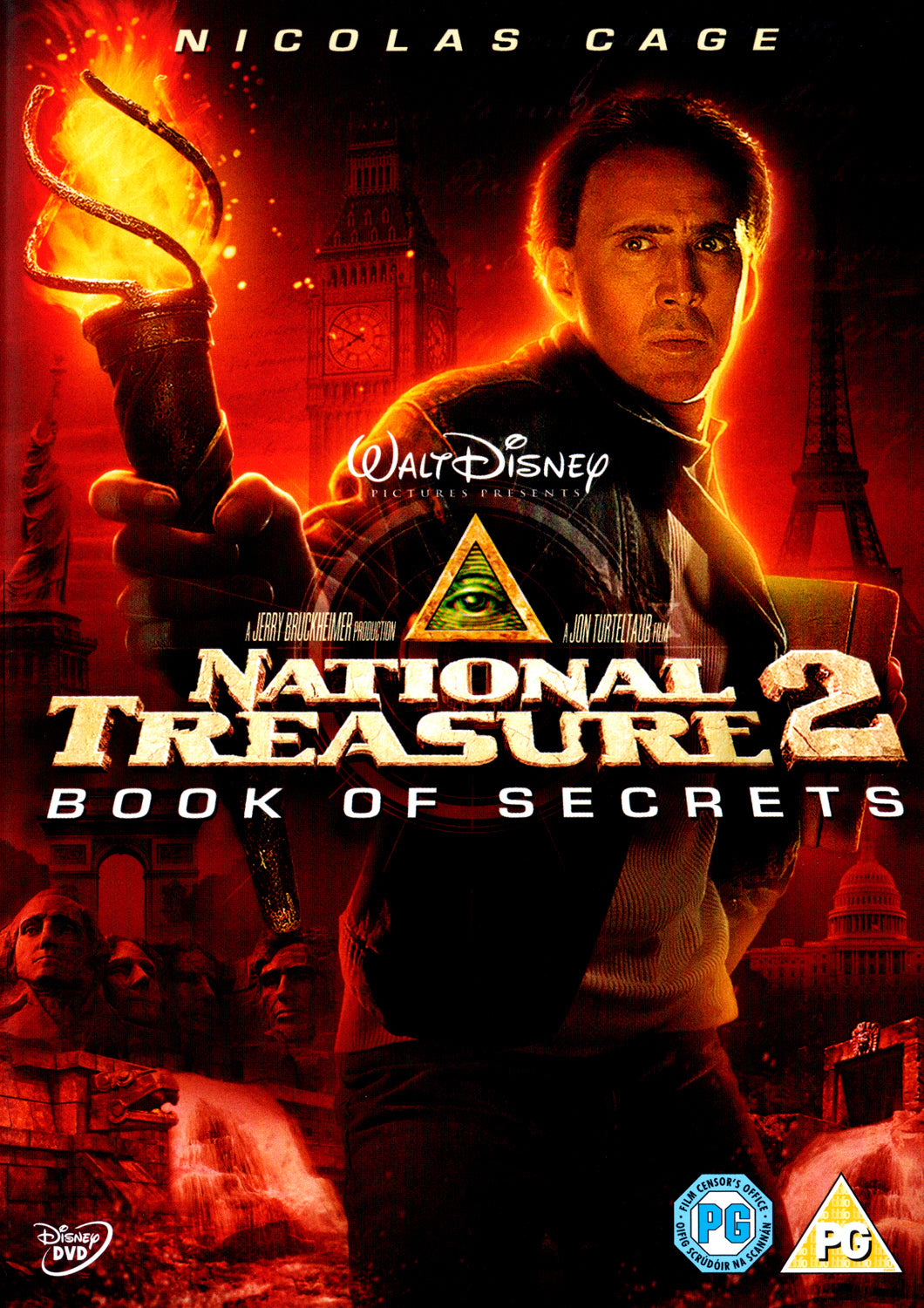 National Treasures 2: Book of Secrets (2007) (DVD Movie) (Pre-owned)