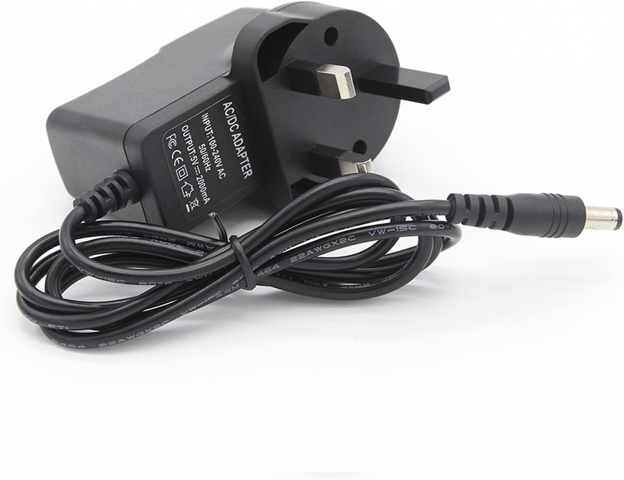 5V 2A Power Adapter [5.5mm*2.1-2.5mm] (Suitable for Android Boxes)