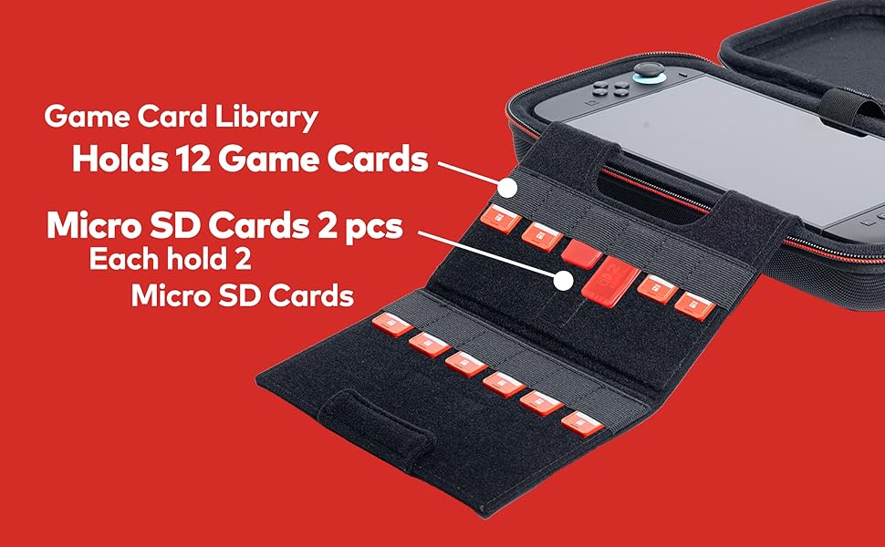 Mario Kart World Deluxe Traveller Case for Nintendo Switch 2 / Switch / Switch OLED