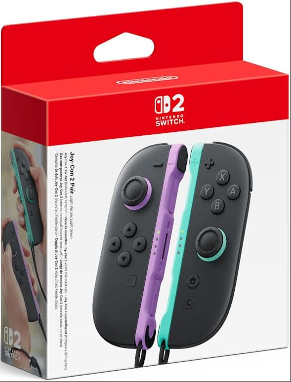 Nintendo Switch Joy-Con 2 (L)/(R) (Light Purple/Light Green)