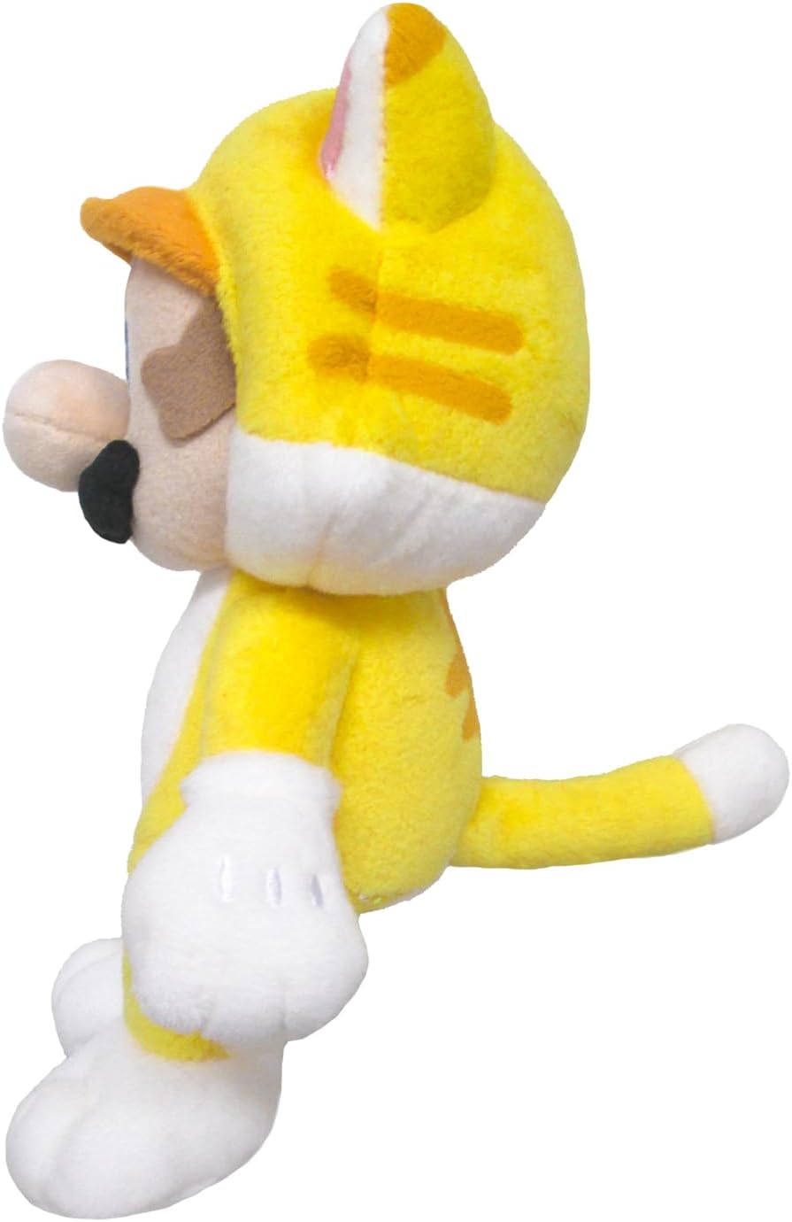 Super Mario 3D Land - Mario Cat Plush (24cm)