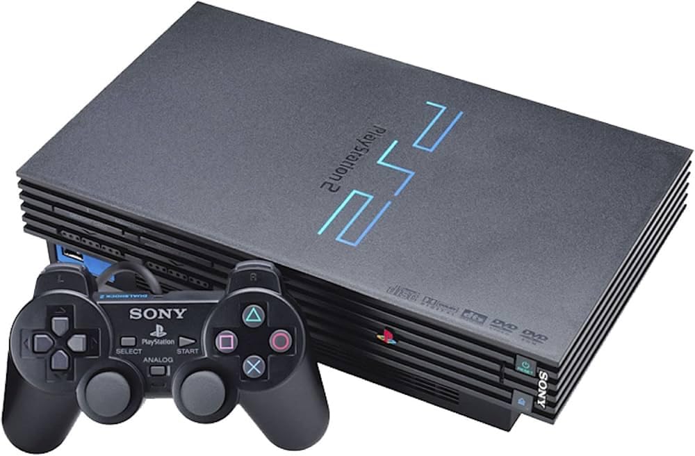 Sony PlayStation 2 Console (Unboxed) [1-Year Warranty] (Pre-owned)