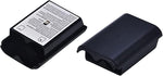 Replacement Xbox 360 Controller Battery Cover (Black/White)