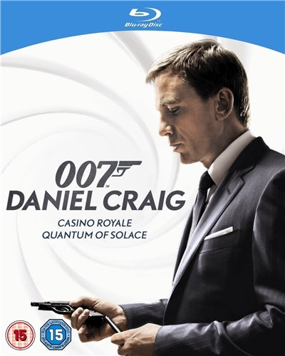 007 Daniel Craig: Casino Royale / Quantum of Solace (2006-2008) (Blu-Ray Movie) (Pre-owned)