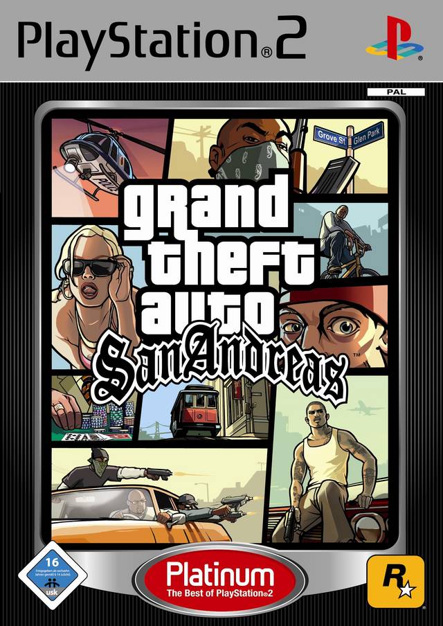 Grand Theft Auto: San Andreas (PS2) (Pre-owned)