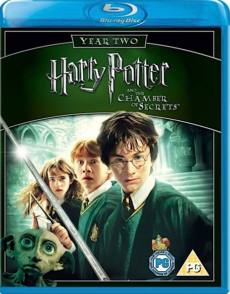 Harry Potter and the Chamber of Secrets (2002) (Blu-Ray Movie) (Pre-owned)