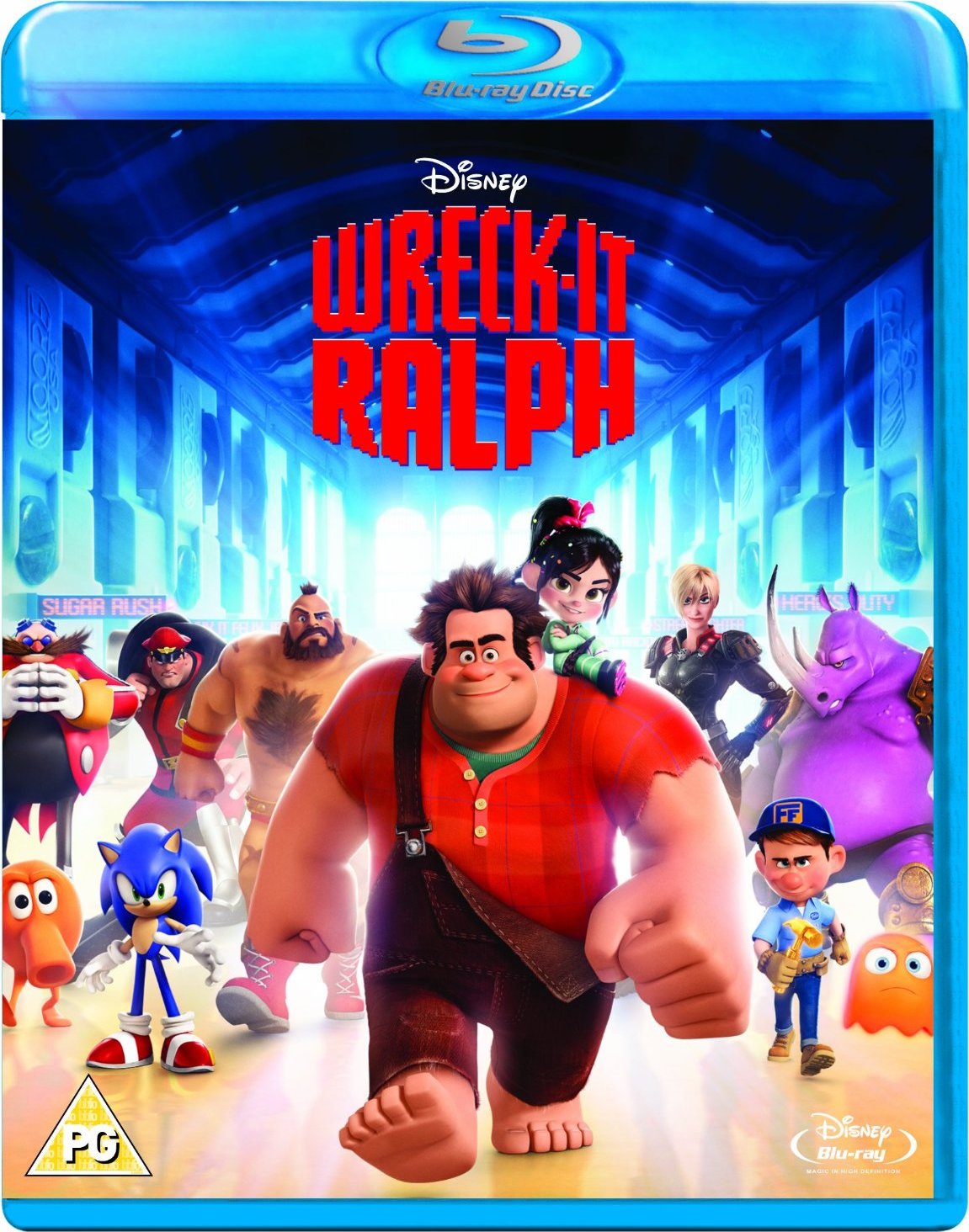 Wreck-It Ralph (2012) (Blu-Ray Movie) (Pre-owned)