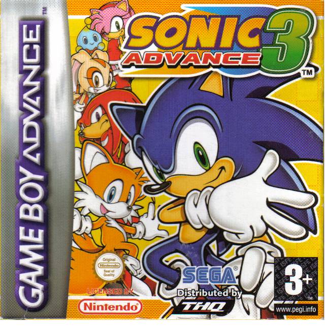 Sonic Advance 3 (Nintendo Game Boy Advance) (Pre-owned)