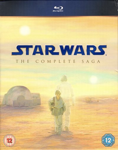 Star Wars: The Complete Saga (1977-2005) (Blu-Ray Movie) (Pre-owned)