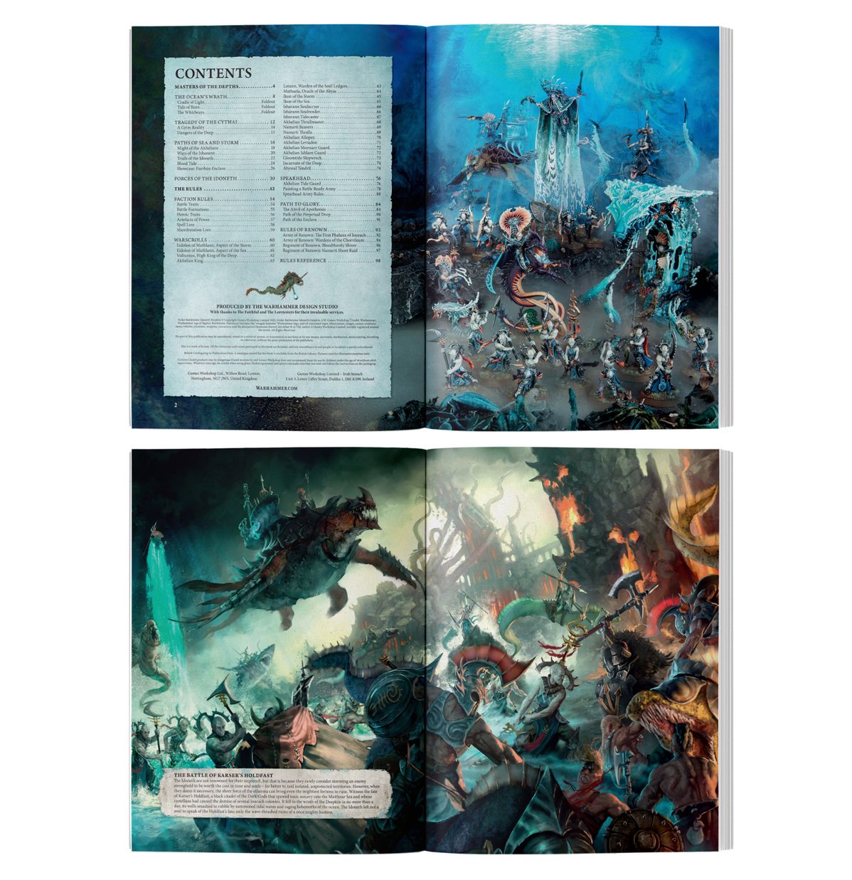 Order Battletome: Idoneth Deepkin (EN) (Warhammer Age of Sigmar | 87-01)