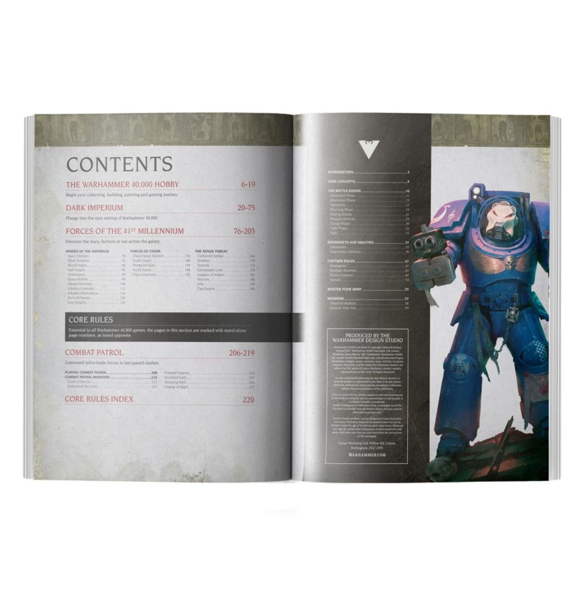 Warhammer 40,000 Core Book (EN) (10th Edition) (Warhammer 40,000 | 40-02)