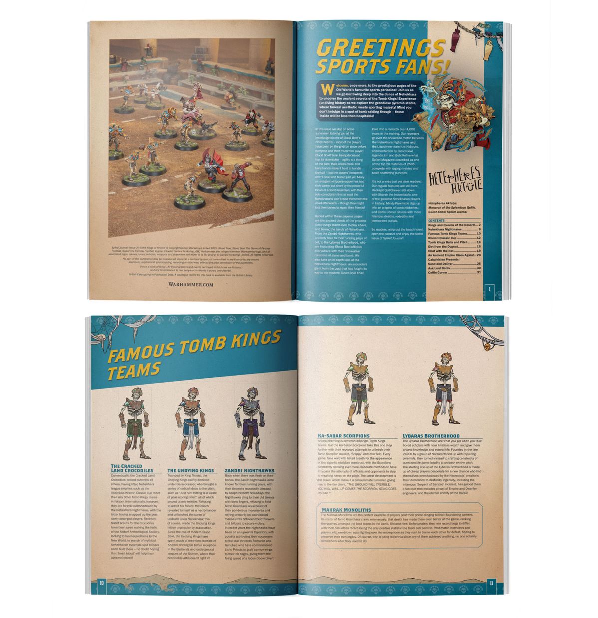 Blood Bowl: Spike! Journal Issue 20 (Warhammer The Old World | 202-56)