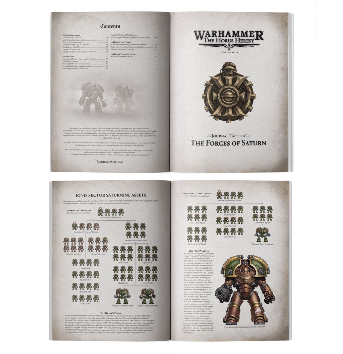 Journal Tactica: The Forges of Saturn (EN) (The Horus Heresy | 31-145)