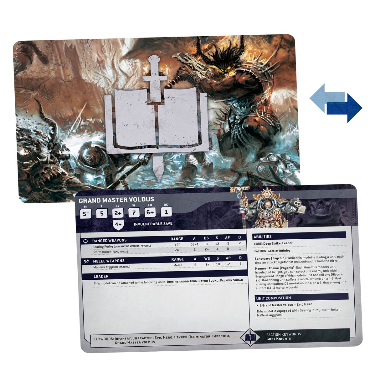 Datasheet Cards: Grey Knights (EN) (Warhammer 40,000 | 57-02)
