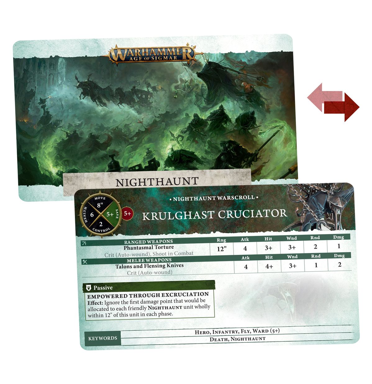 Warscroll Cards: Nighthaunt (EN) (Warhammer Age of Sigmar | 91-15)