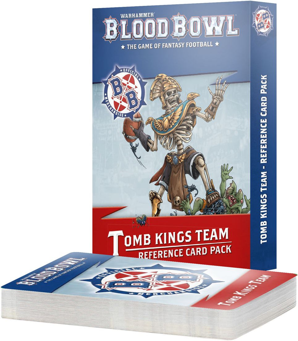 Blood Bowl: Tomb Kings Team Reference Card Pack (EN) (Warhammer The Old World | 202-57)