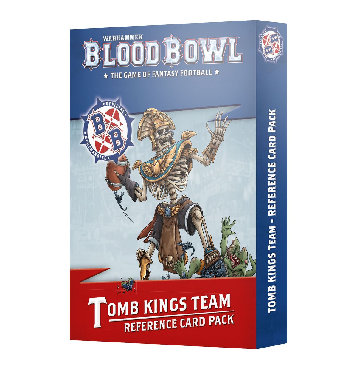 Blood Bowl: Tomb Kings Team Reference Card Pack (EN) (Warhammer The Old World | 202-57)
