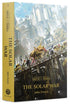 Book cover of 'The Solar War' by John French with a futuristic cityscape illustration.