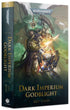 Book titled 'Dark Imperium Godlight' by Guy Haley on a white background