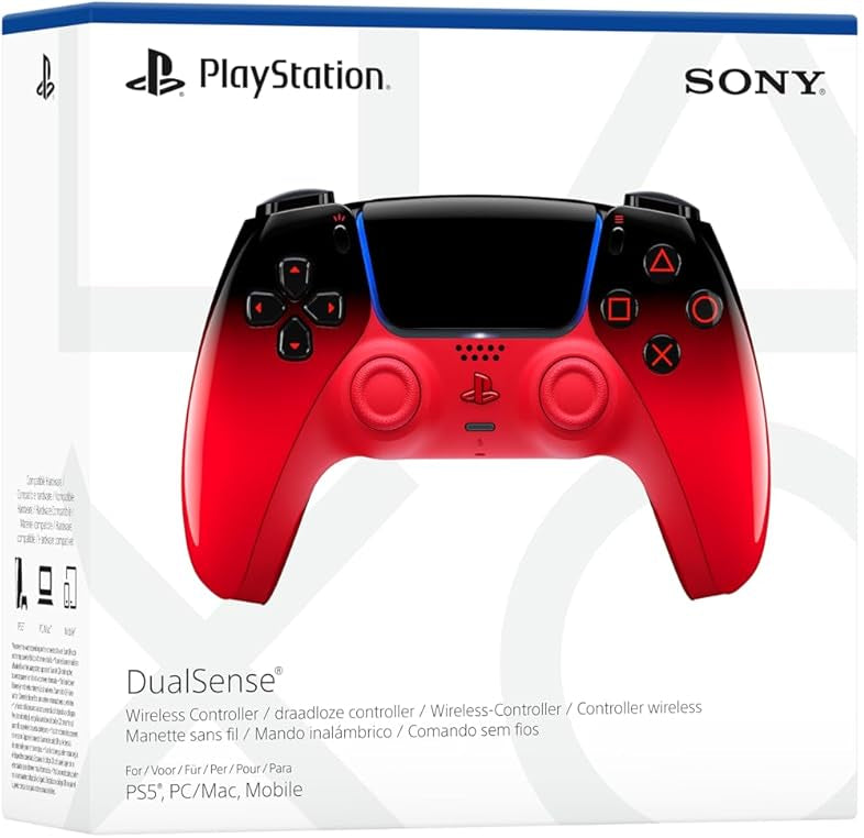 PlayStation 5 DualSense Wireless Controller - Techno Red