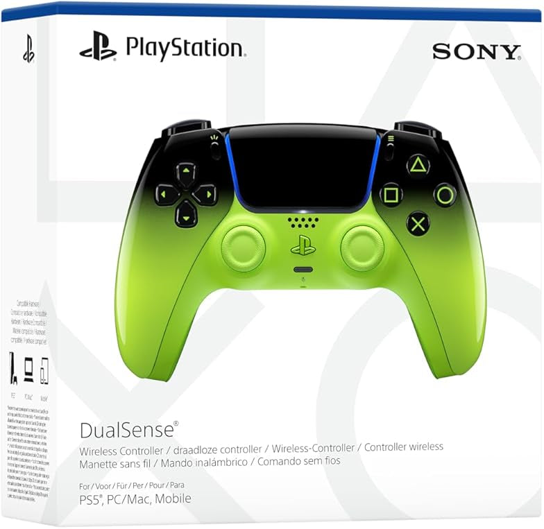 PlayStation 5 DualSense Wireless Controller - Remix Green