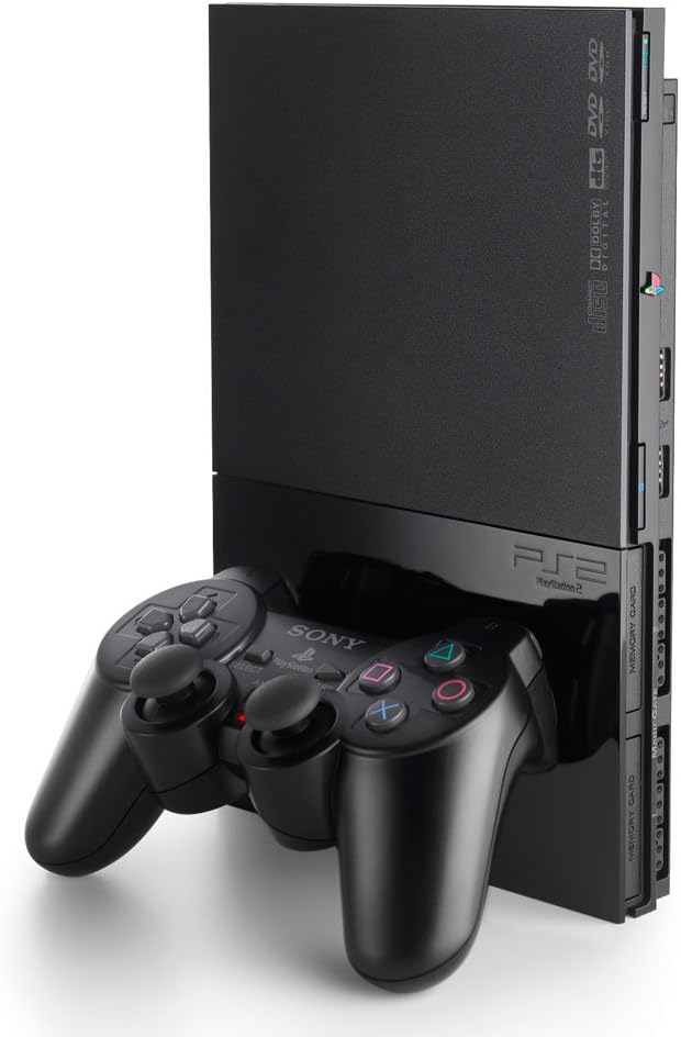 Sony PlayStation 2 Slim Console (Unboxed) (Refurbished) [1-Year Warranty] (Pre-owned)