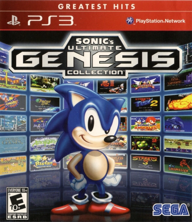 Sonic's Ultimate Genesis Collection [Greatest Hits] (US Import) (PS3) (Sealed)