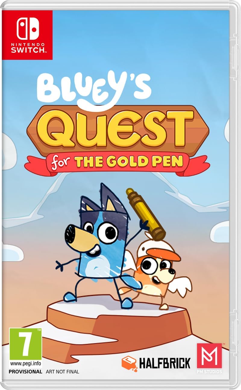 Bluey's Quest for the Gold Pen (Nintendo Switch)