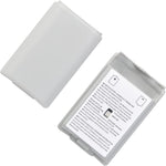Replacement Xbox 360 Controller Battery Cover (Black/White)