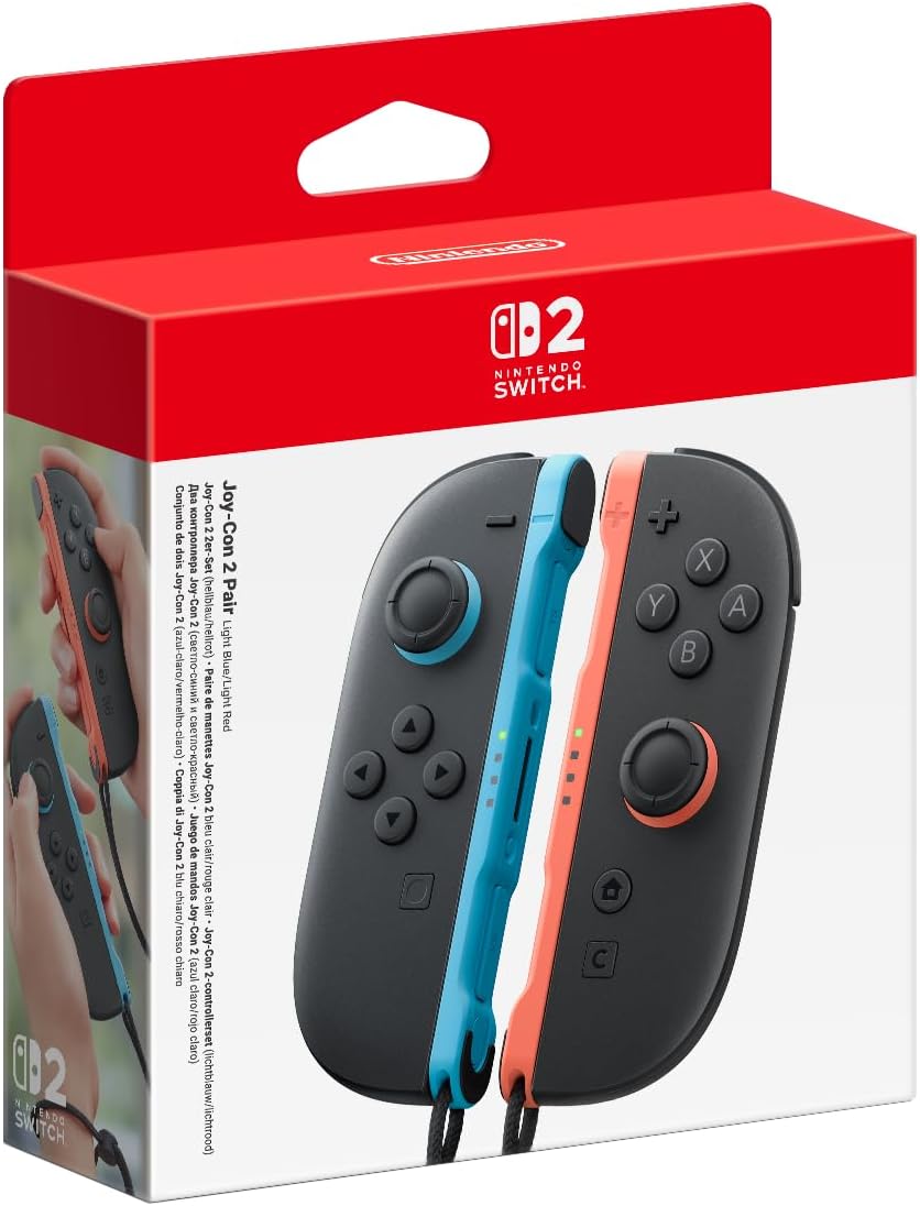 Nintendo Switch Joy-Con 2 (L)/(R) (Light Blue/Light Red)