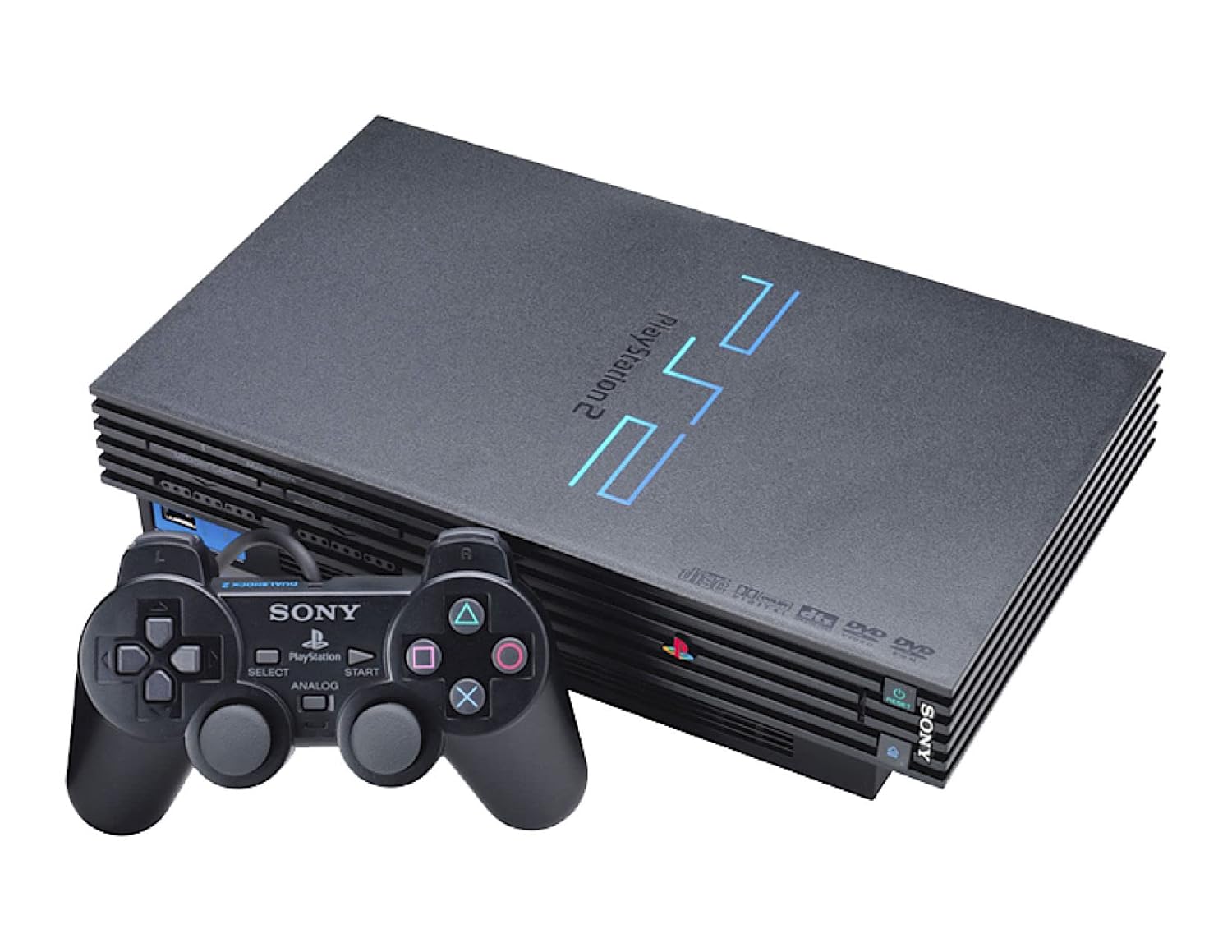 Sony PlayStation 2 Console (Serviced) (Unboxed) [1 Month Warranty] (Pre-owned)