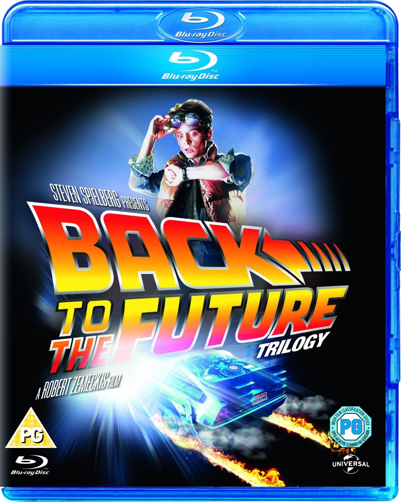 Back to the Future Trilogy (1985-1990) (Blu-Ray Movie) (Pre-owned)
