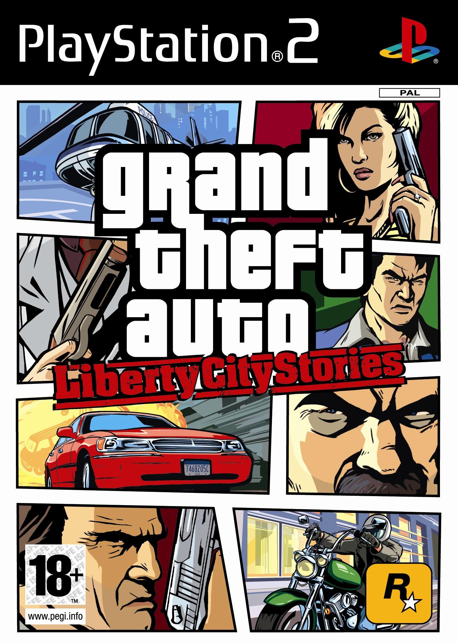Grand Theft Auto: Liberty City Stories (PS2) (Pre-owned)
