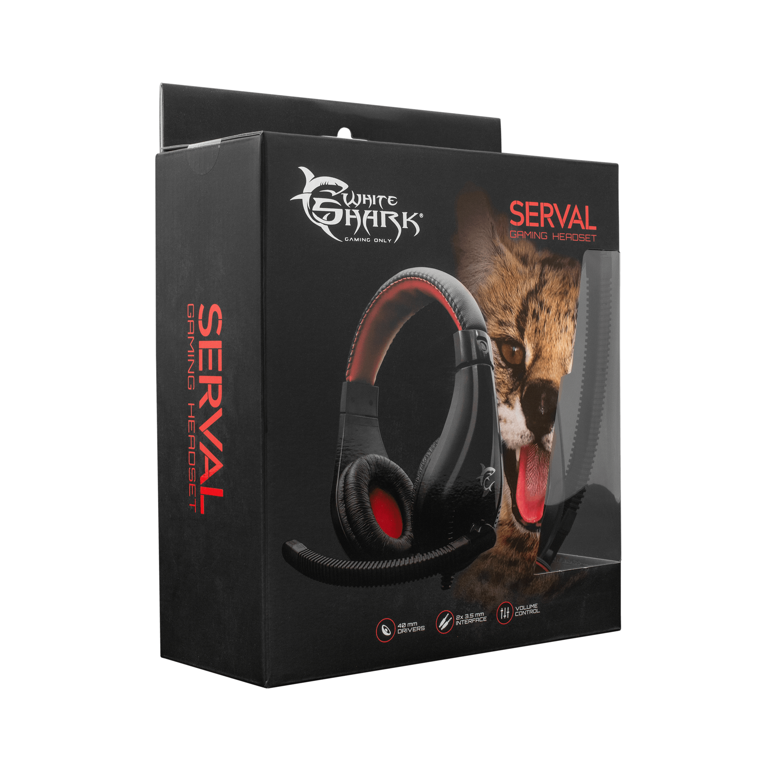 White Shark SERVAL Gaming Headset - GameStore.mt | Powered by Flutisat