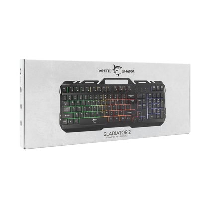White Shark Gladiator 2 RGB Gaming Keyboard