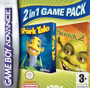 Shark Tale & Shrek 2 (Nintendo Game Boy Advance) (Pre-owned)