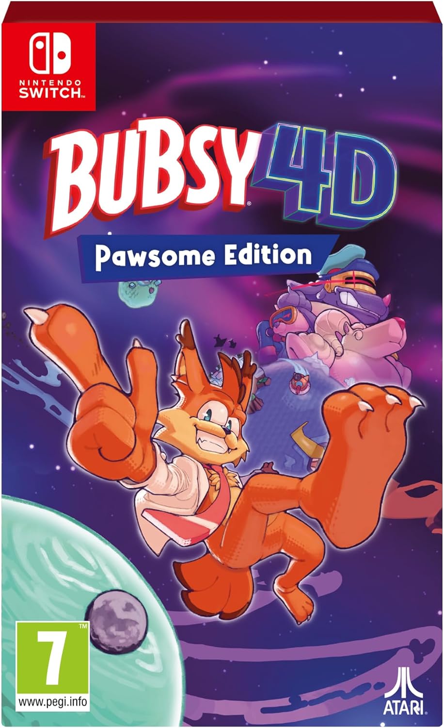 Bubsy 4D [Pawsome Edition] (Nintendo Switch)