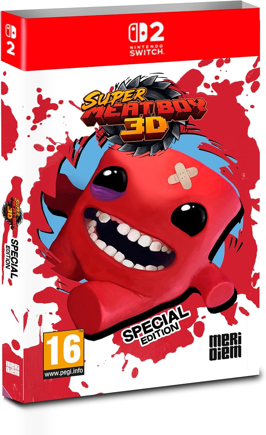 Super Meat Boy 3D [Special Edition] (Game-Key Card) (Nintendo Switch 2) (Pre-order)