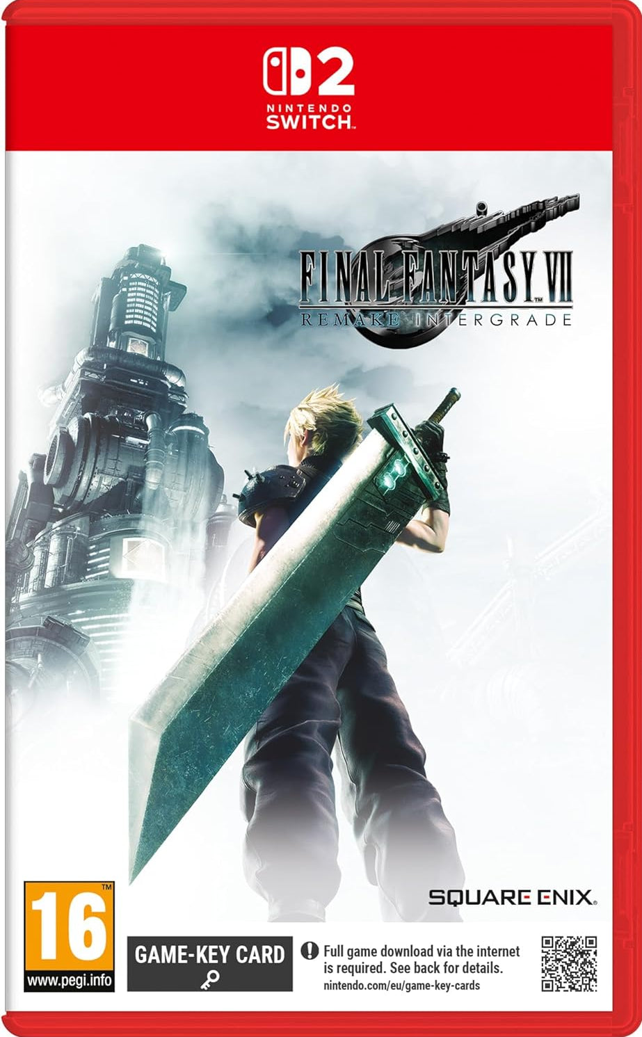 Final Fantasy VII Remake Intergrade [Deluxe Edition] (Game-Key Card) (Nintendo Switch 2) (Pre-order)