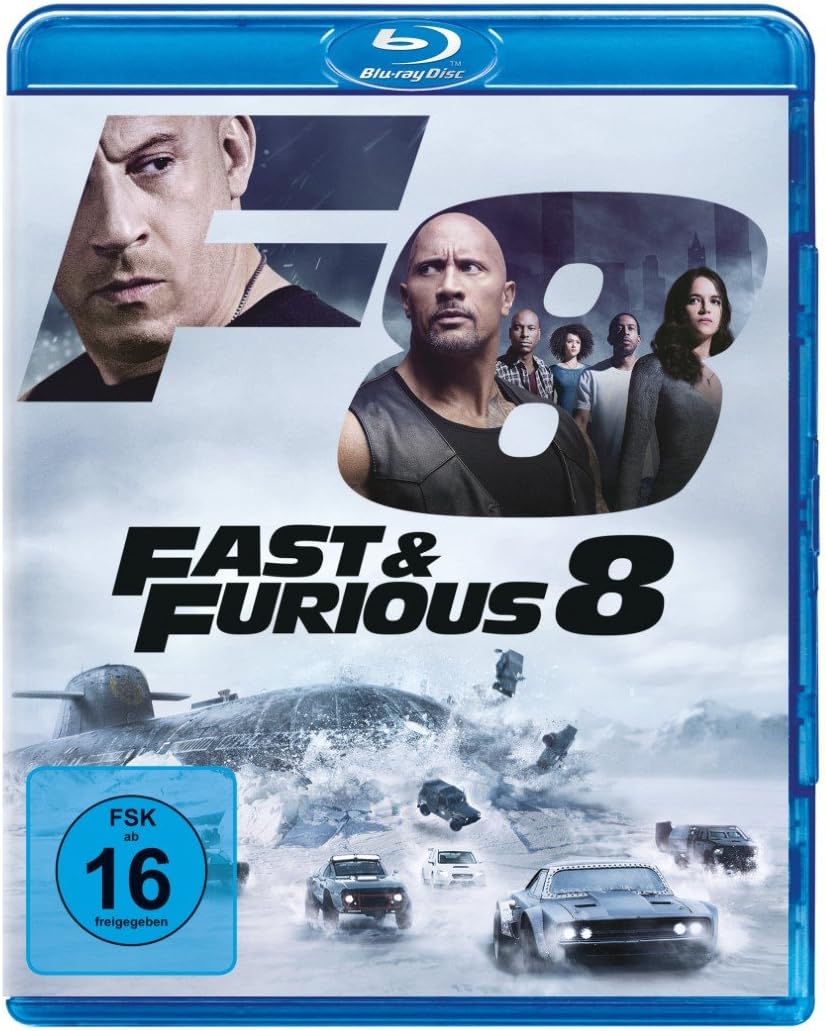 Fast & Furious 8 (2017) (Blu-Ray Movie) (Pre-owned)