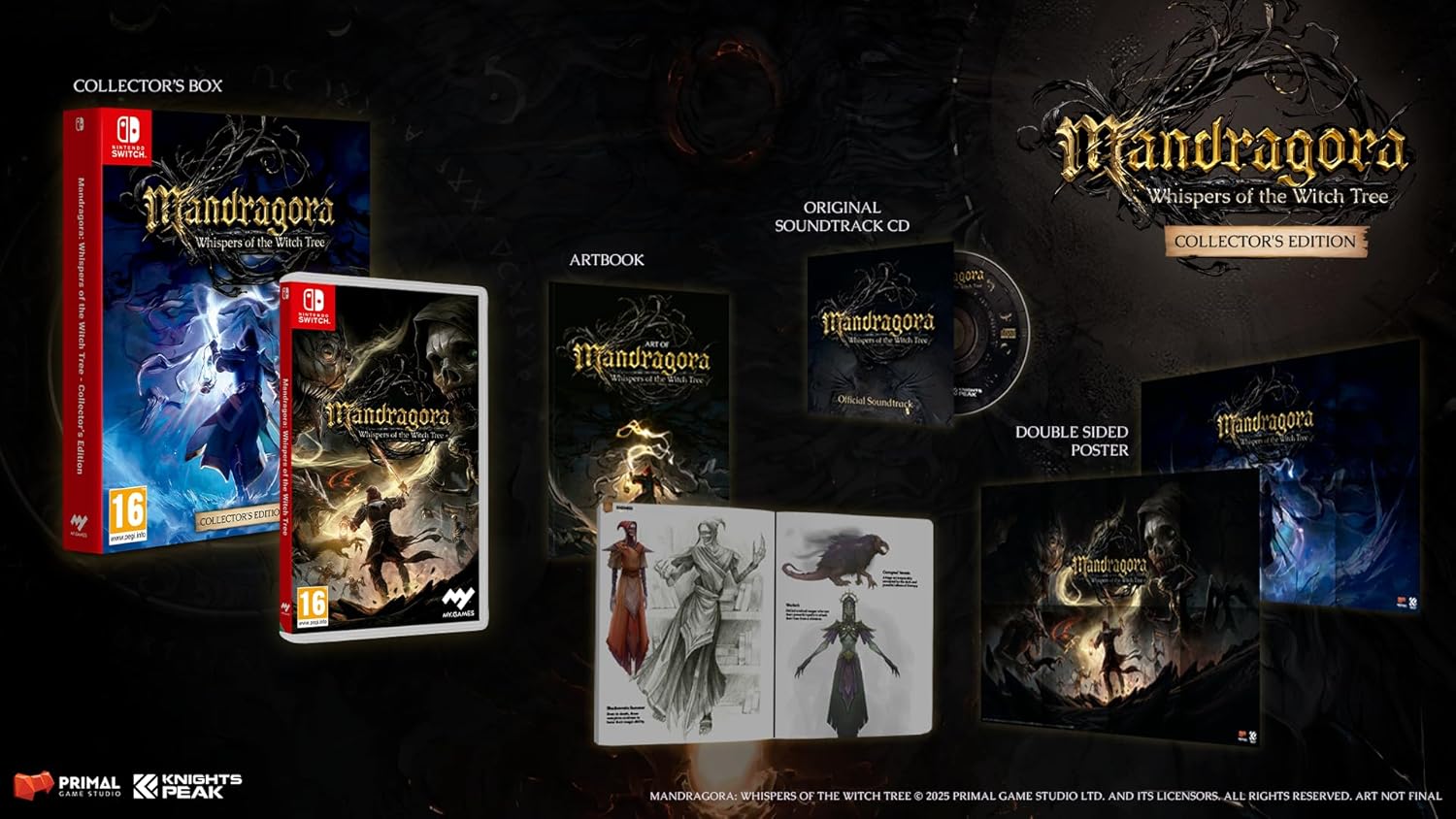 Mandragora: Whispers of the Witch Tree [Collector's Edition] (Nintendo Switch) (Pre-order)