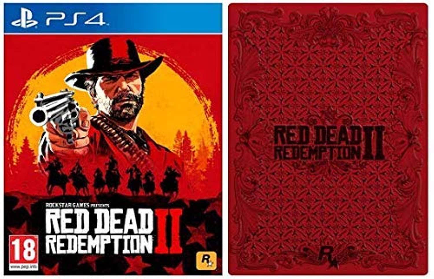 Red Dead Redemption 2 Collectible Steel Book (PS4) (Pre-owned) - GameStore.mt | Powered by Flutisat