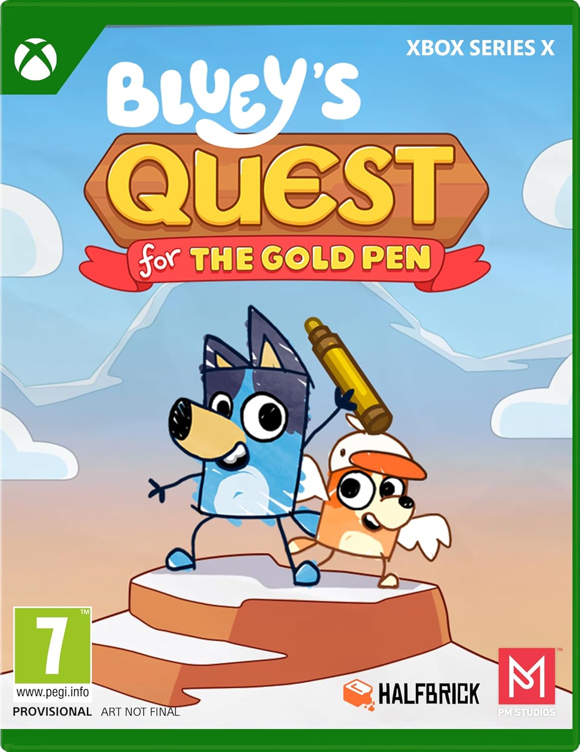 Bluey's Quest for the Gold Pen (Xbox Series X) (Pre-order)