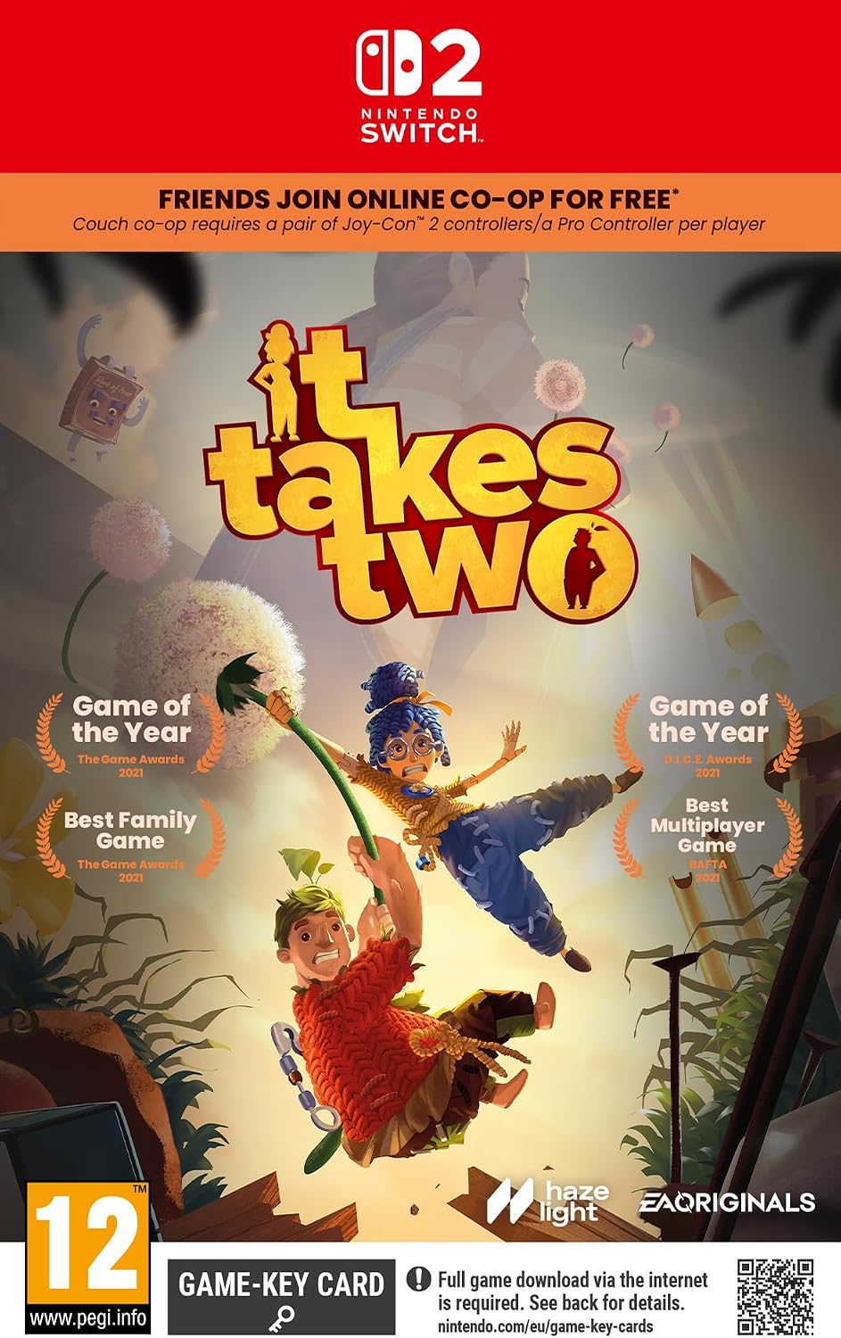 It Takes Two (Game-Key Card) (Nintendo Switch 2) (Pre-order)