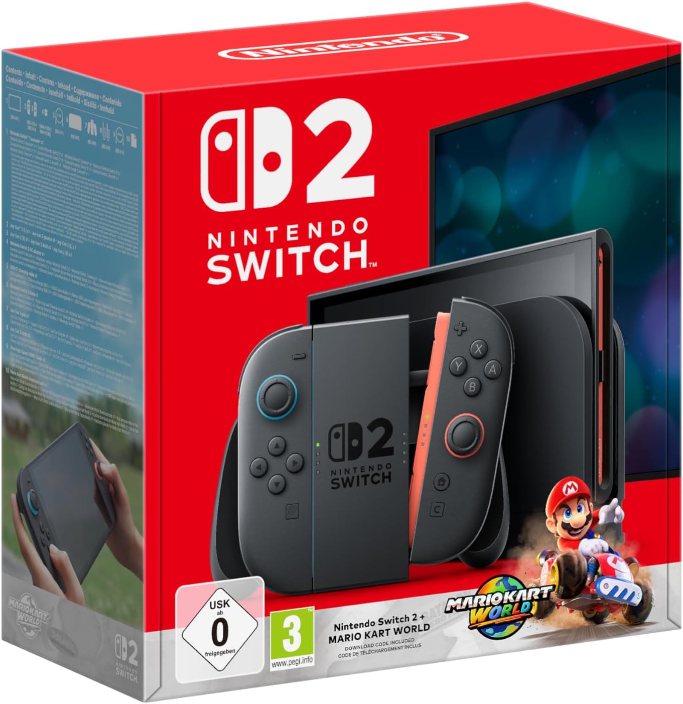 Nintendo Switch 2 Console (Mario Kart World Bundle)